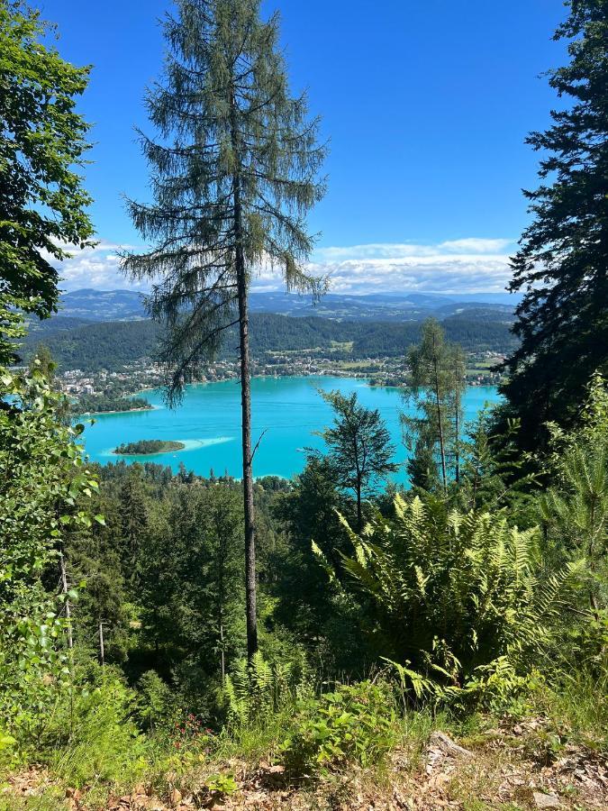 Seeappartements Auen Schiefling am See Exteriör bild