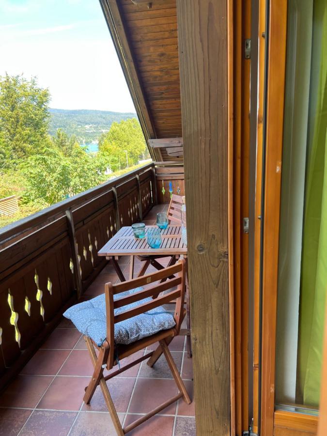 Seeappartements Auen Schiefling am See Exteriör bild